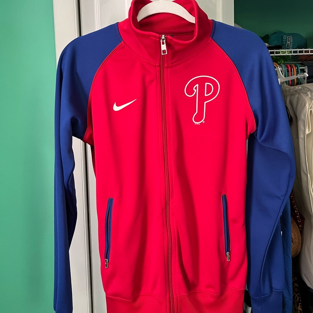 Nike Phillies Track Jacket NWOT